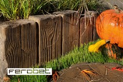 FEROBET Staré Dřevo Krajník nepravidelný - 80*8*23-27 - Natur reliéfní